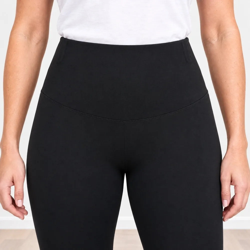 Aisling Leggings in Black - Waistband Detail