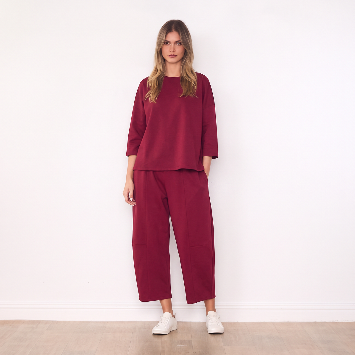 Zoe Co-ord (Burgundy)