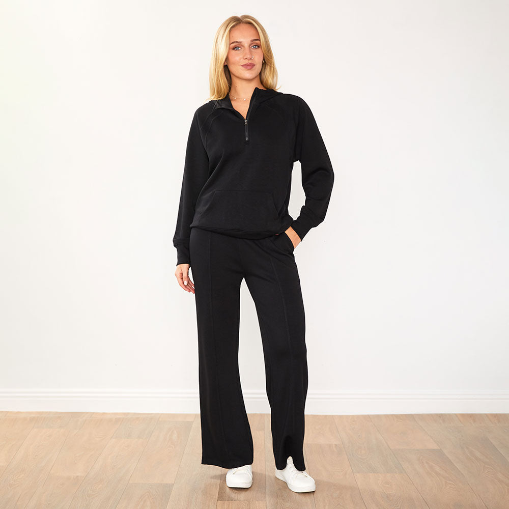 Tessa Tracksuit (Black x Cobalt Blue) for €85