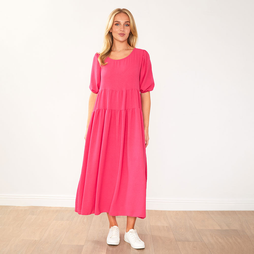 Pamela Dress (Fuchsia)