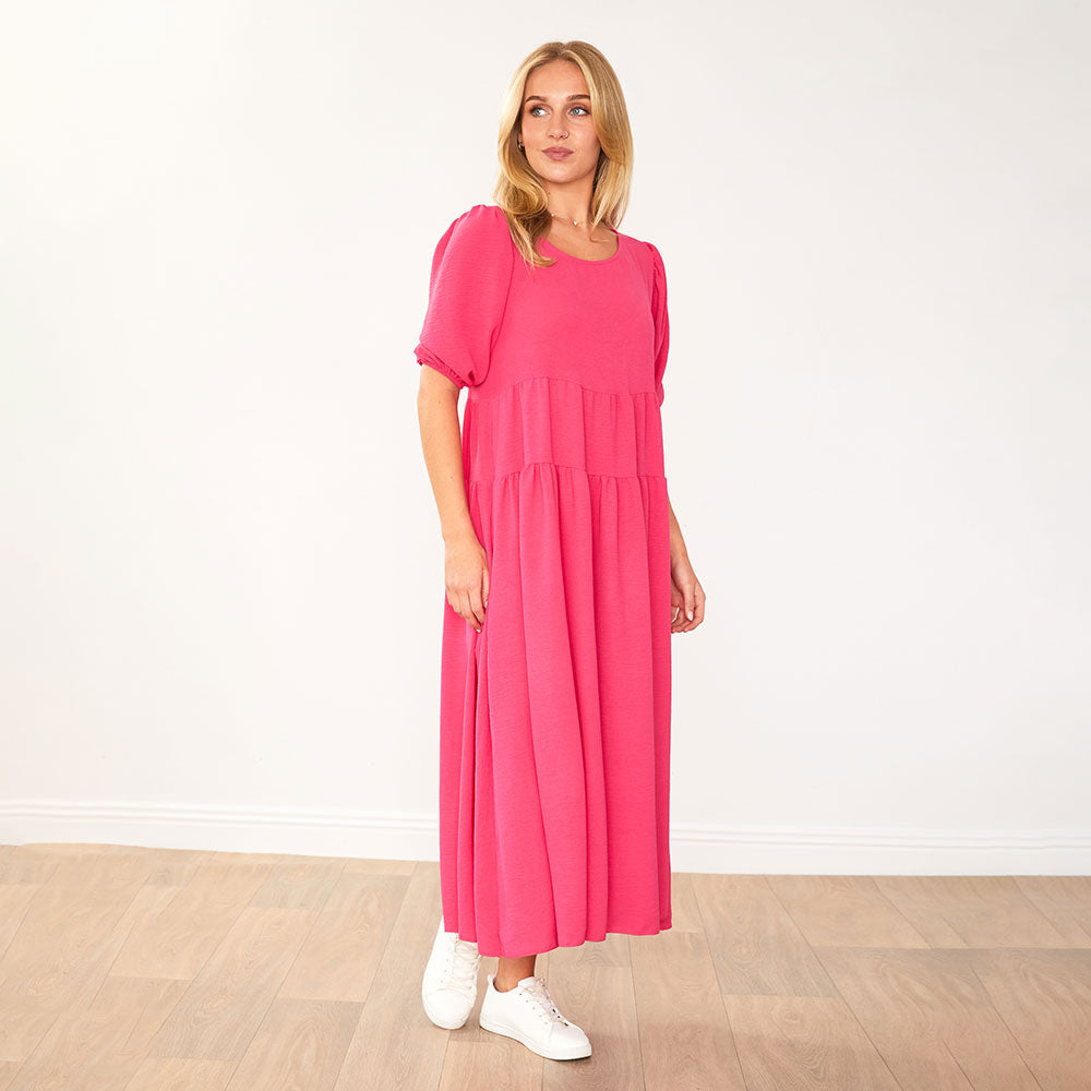 Pamela Dress (Fuchsia)