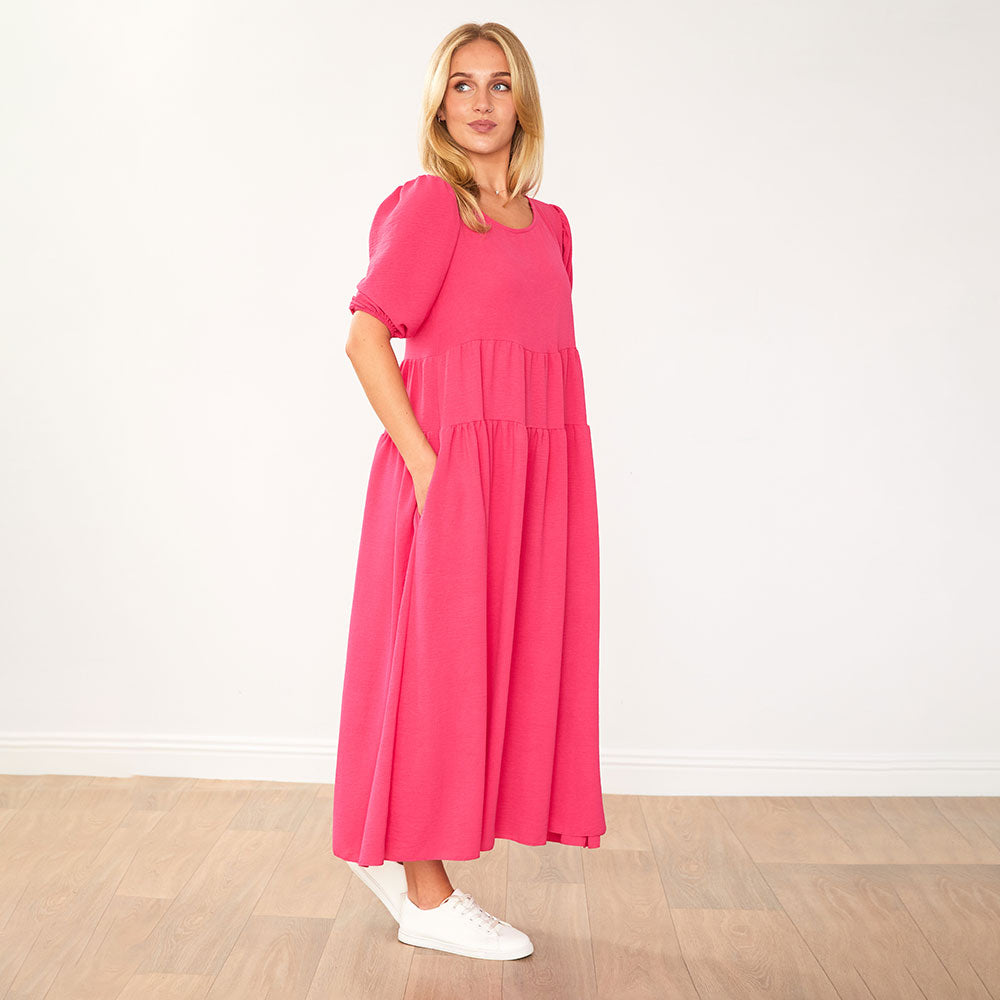 Pamela Dress (Fuchsia)