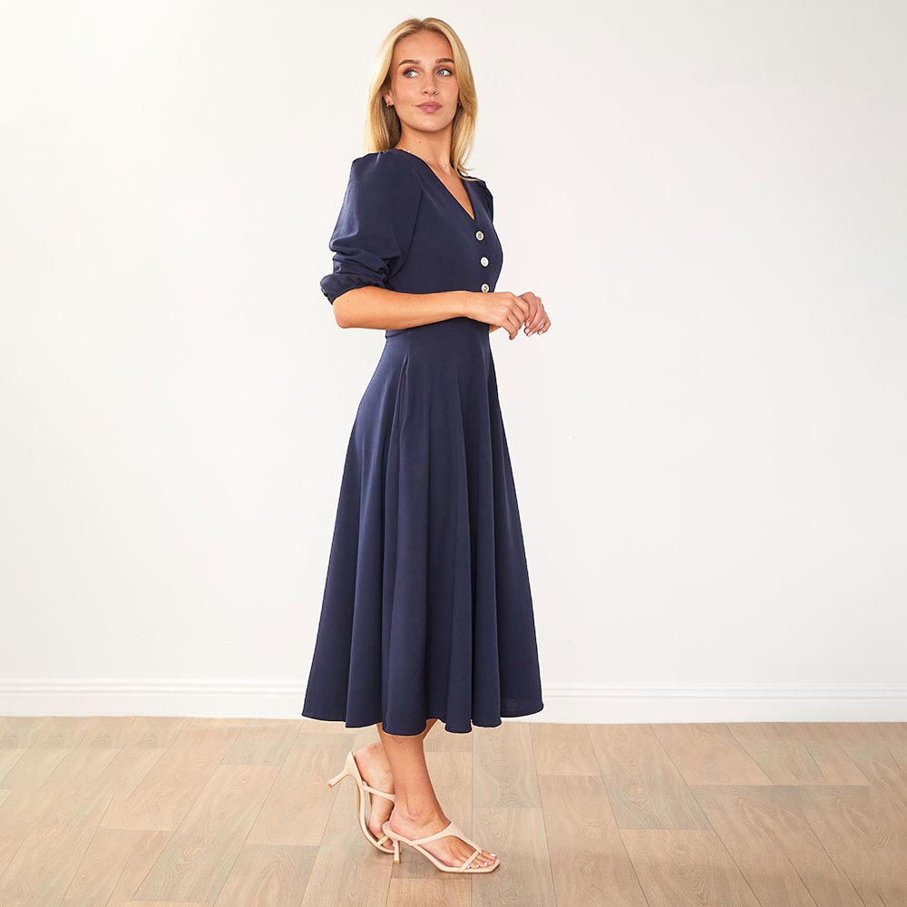 Maisy Dress (Navy)