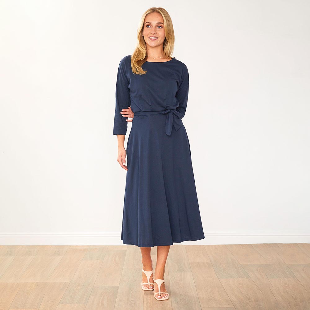 Nessa Dress (Navy)