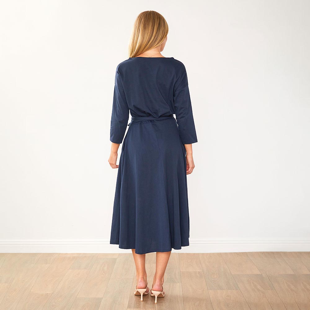 Nessa Dress (Navy)