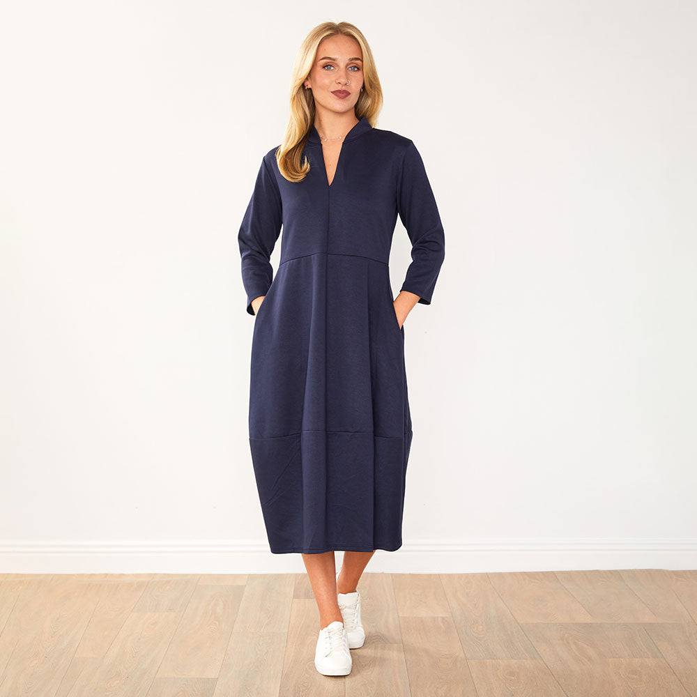 Pheobe Dress (Navy)
