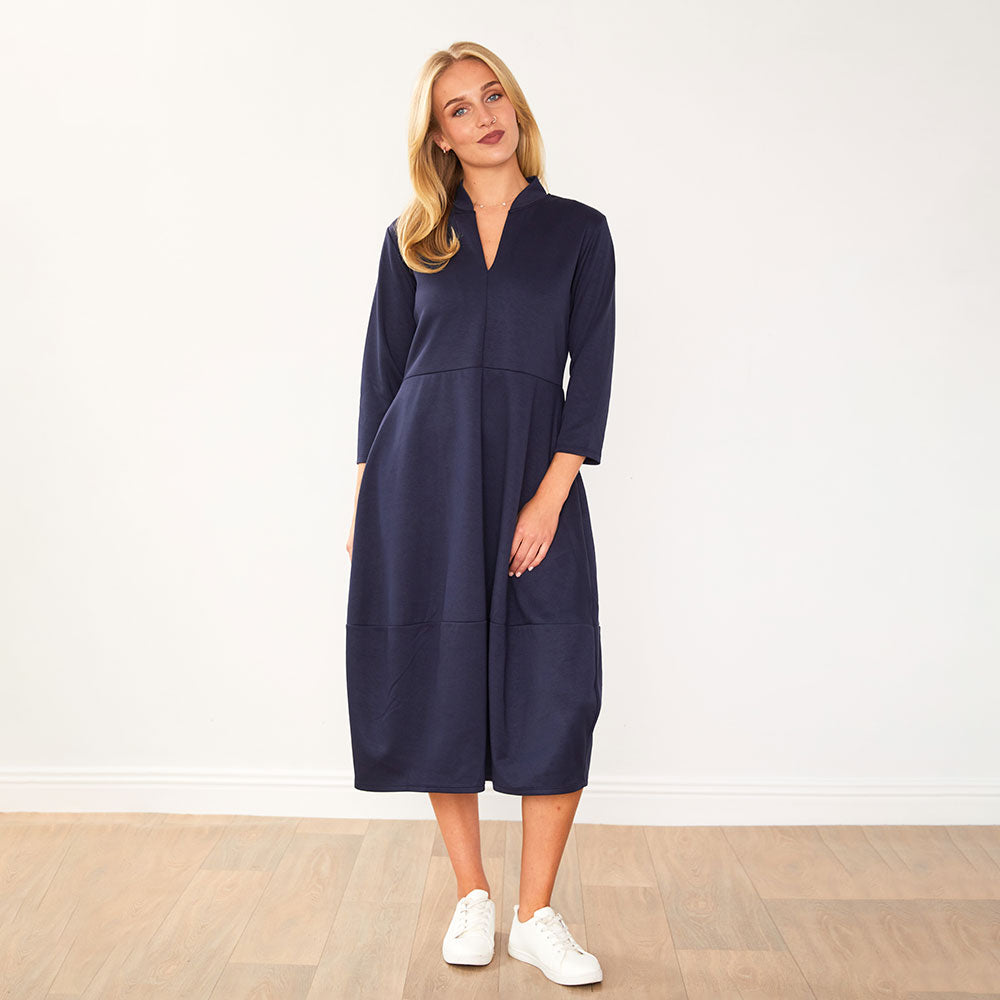 Pheobe Dress (Navy)