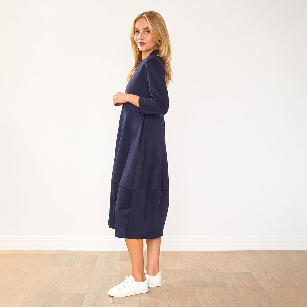 Pheobe Dress (Navy)