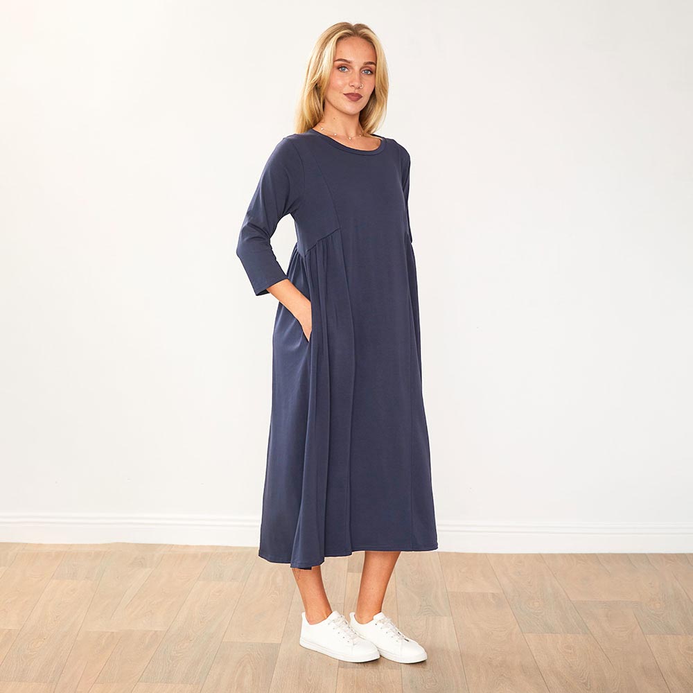 Sally Dress (Navy)