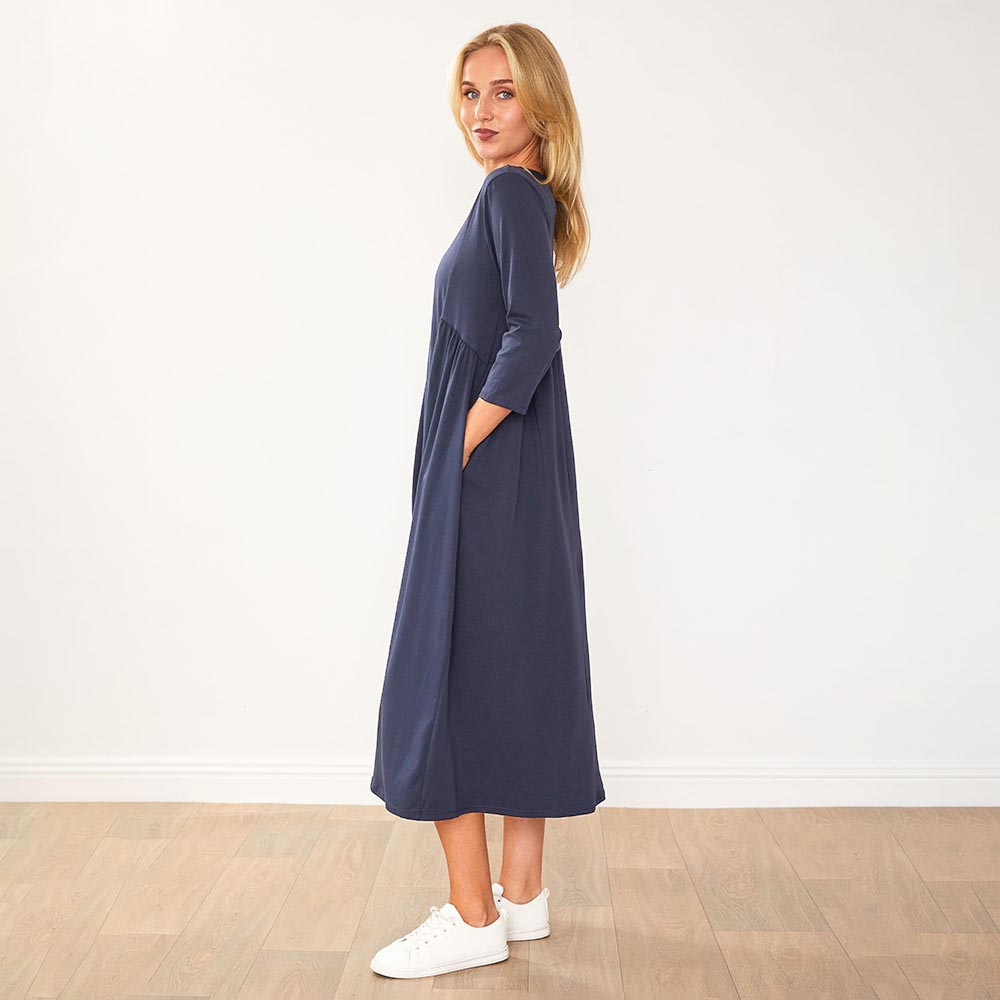 Sally Dress (Navy)