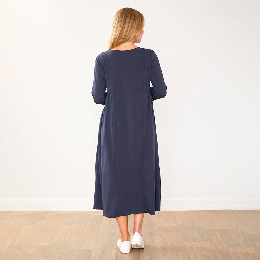 Sally Dress (Navy)