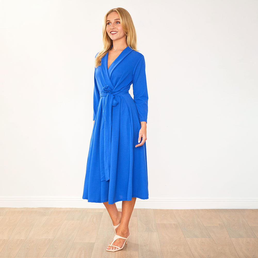 Lorene Dress (Cobalt)