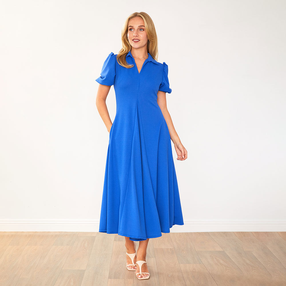 Hazel Dress (Cobalt)