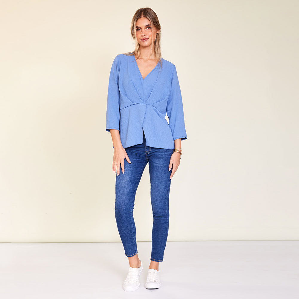 Berkley Top (Blue) - The Casual Company