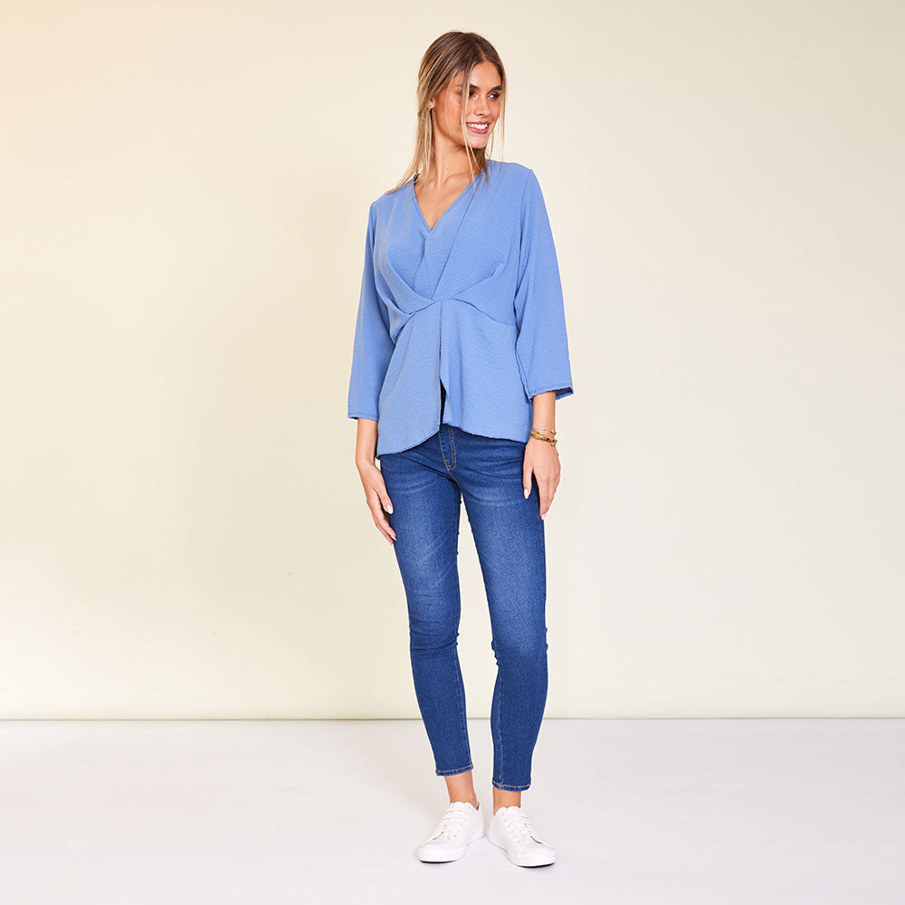 Berkley Top (Blue) - The Casual Company
