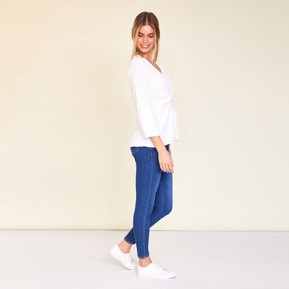 Berkley Top (White) - The Casual Company