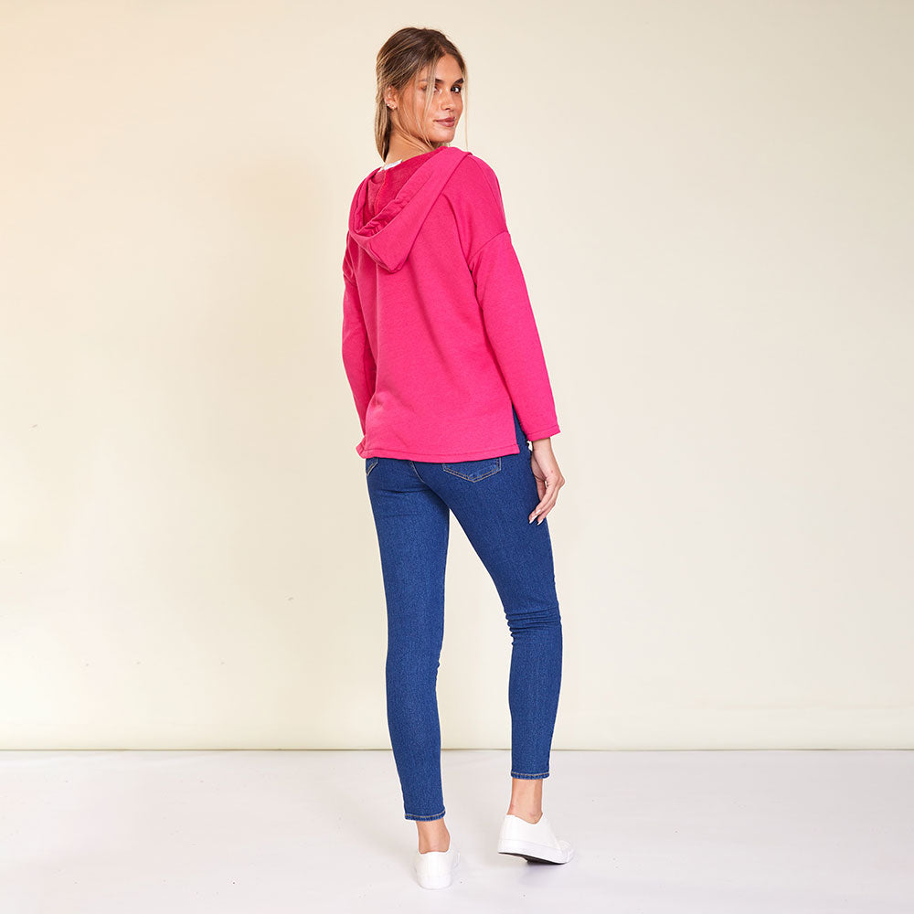 Daria Hoody (Fuchsia)