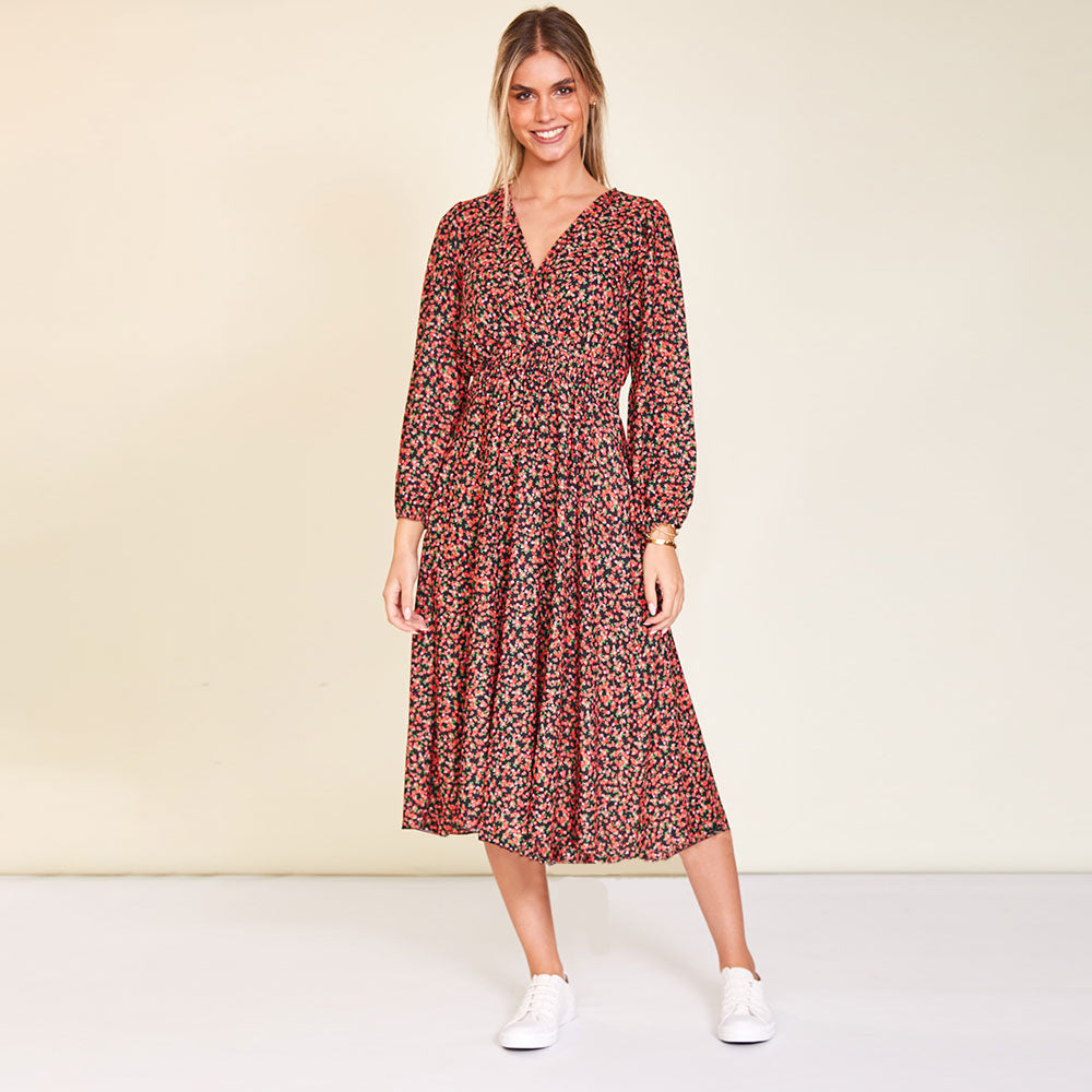 Carrie Dress (Red Rose)