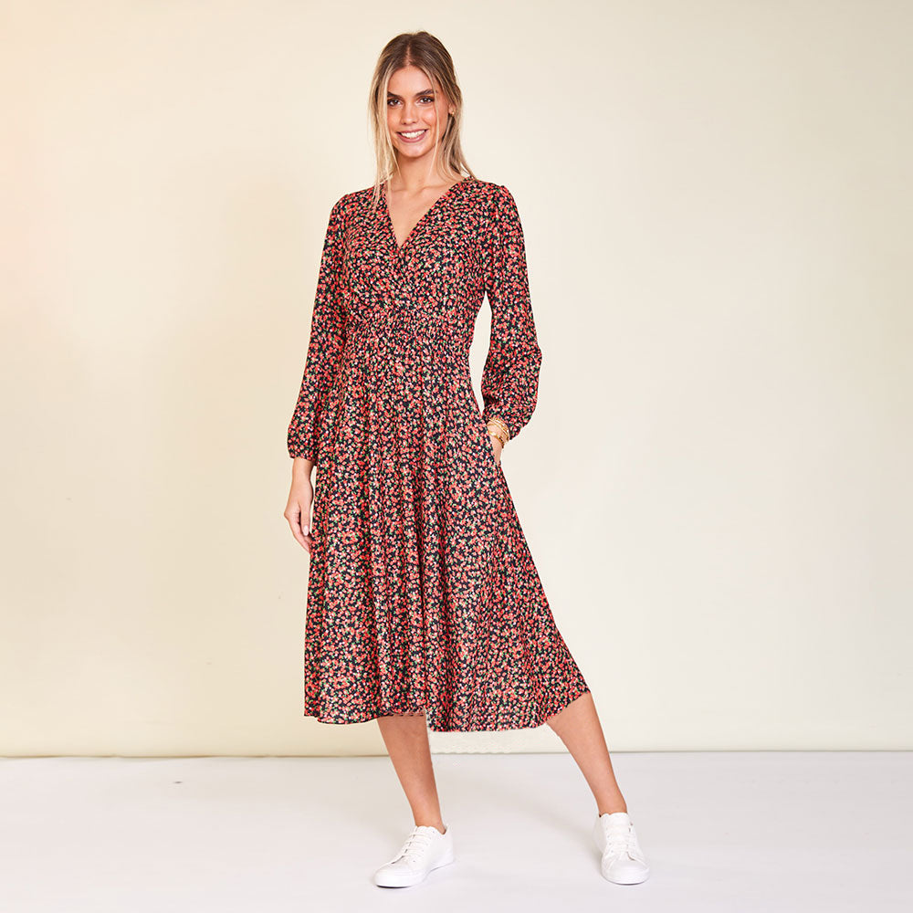 Carrie Dress (Red Rose)