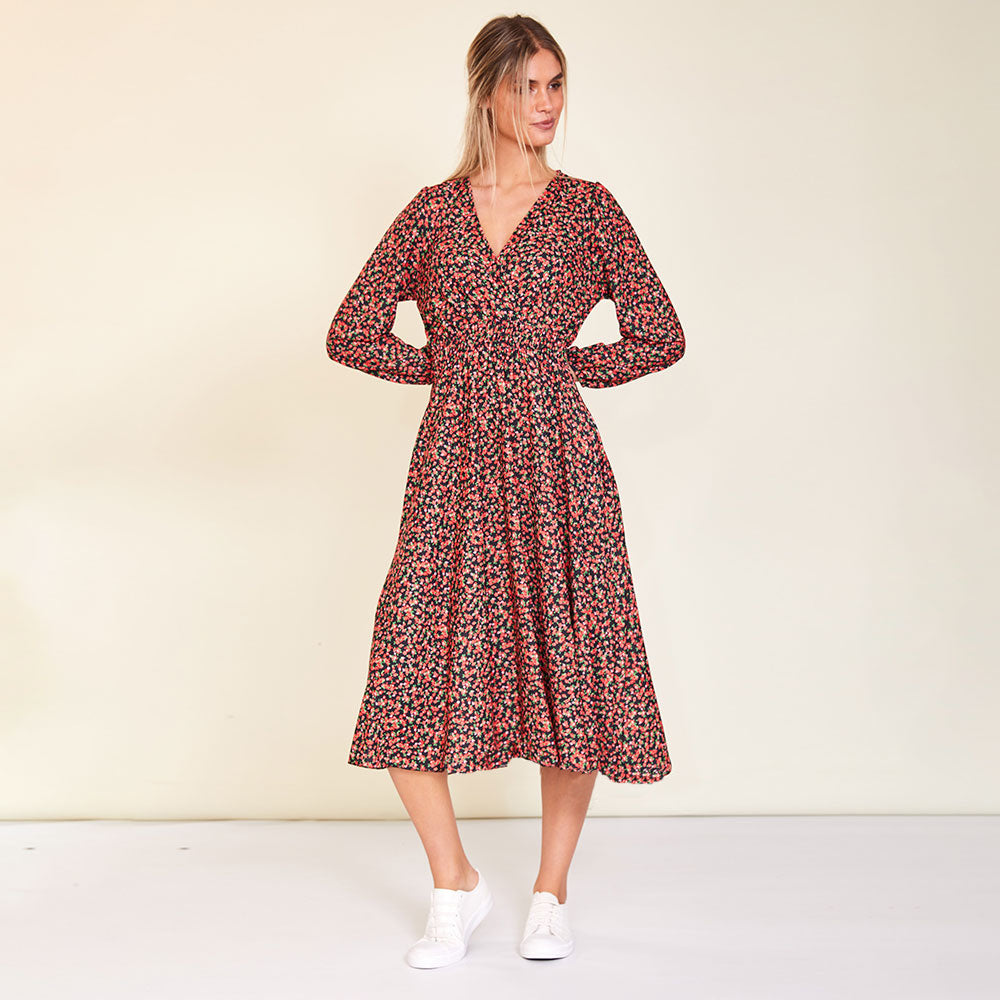 Carrie Dress (Red Rose)