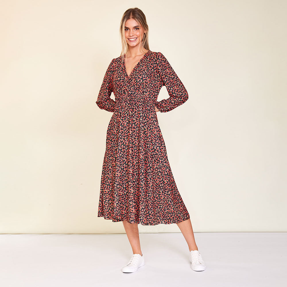 Carrie Dress (Red Rose)