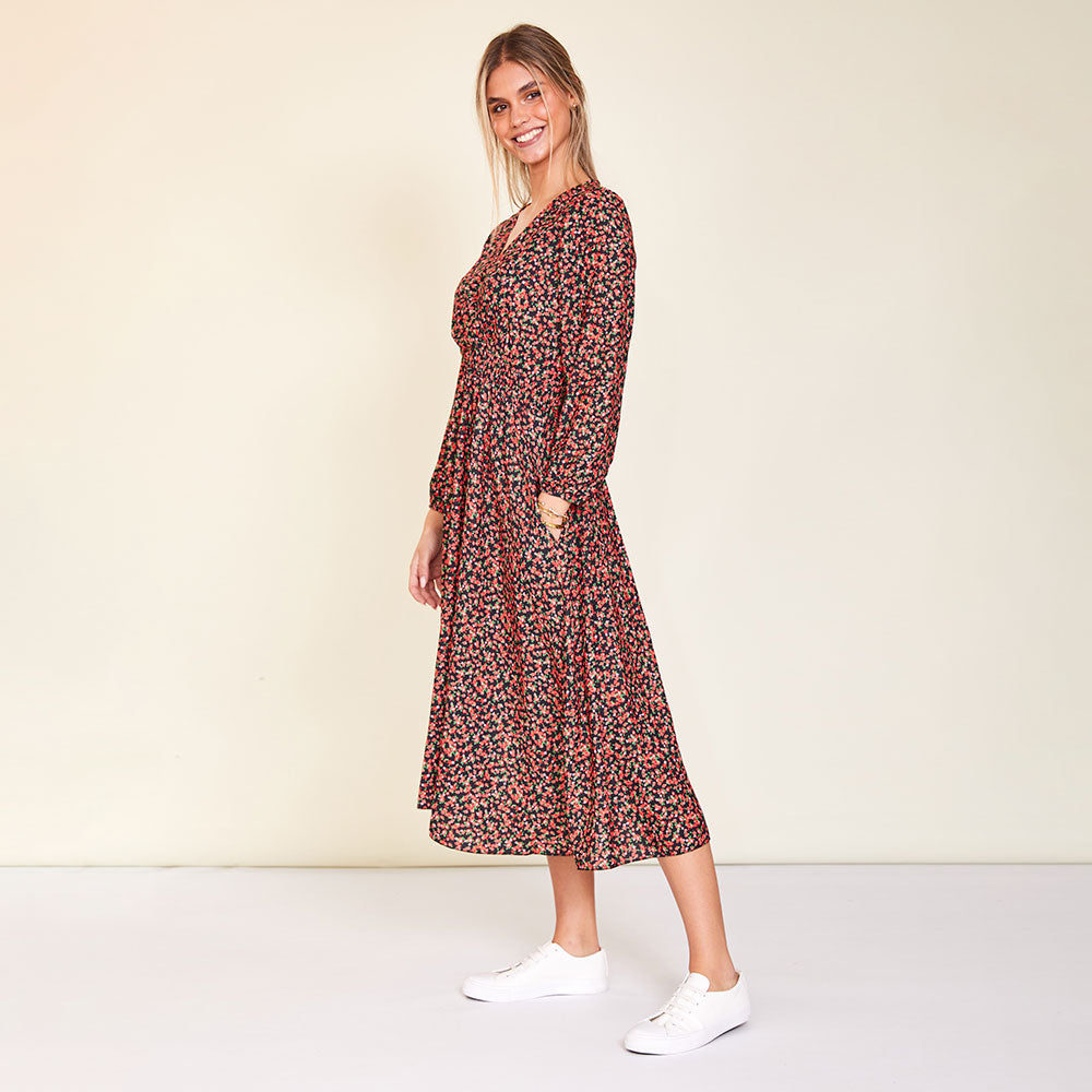 Carrie Dress (Red Rose)