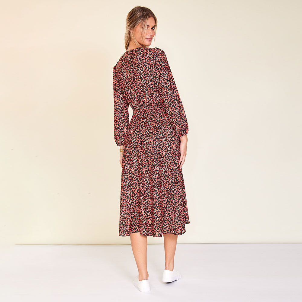 Carrie Dress (Red Rose)
