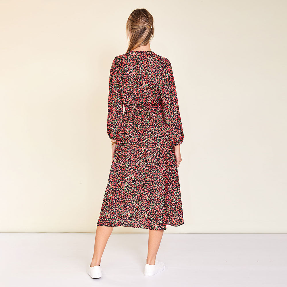 Carrie Dress (Red Rose)