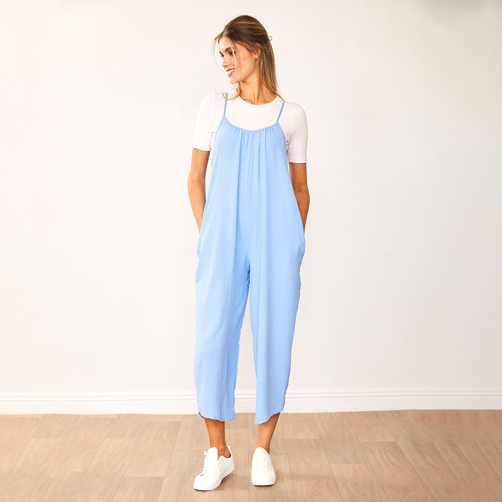 Lennie Jumpsuit (Blue)