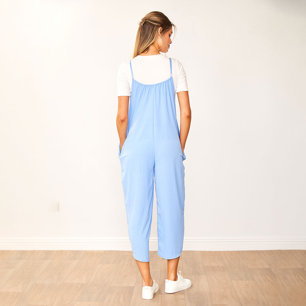 Lennie Jumpsuit (Blue)