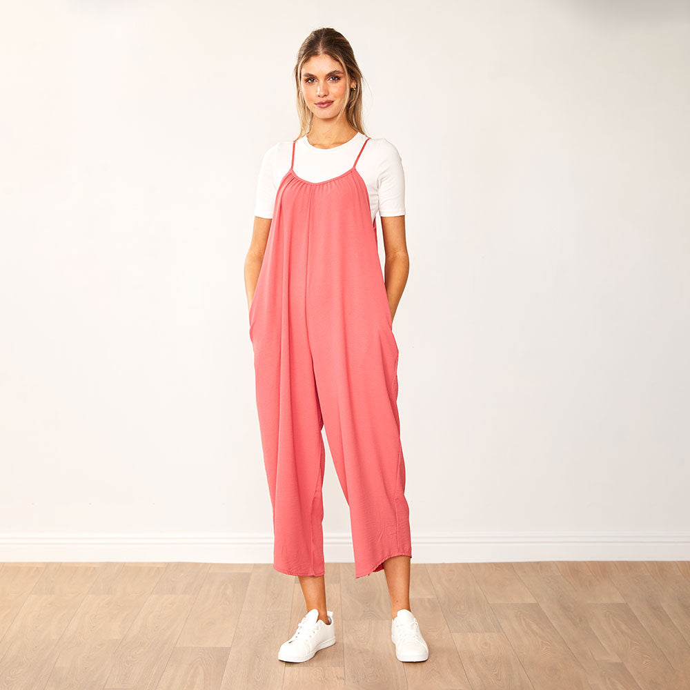 Lennie Jumpsuit (Rose)