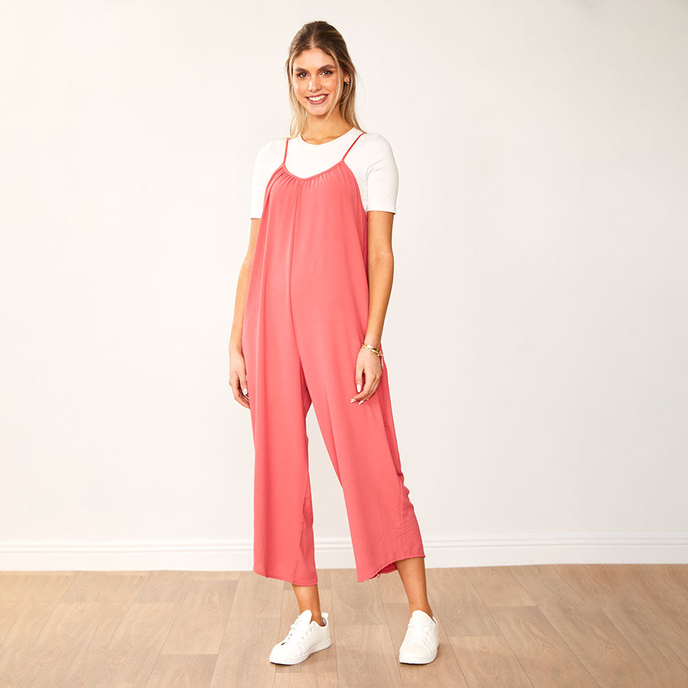 Lennie Jumpsuit (Rose)