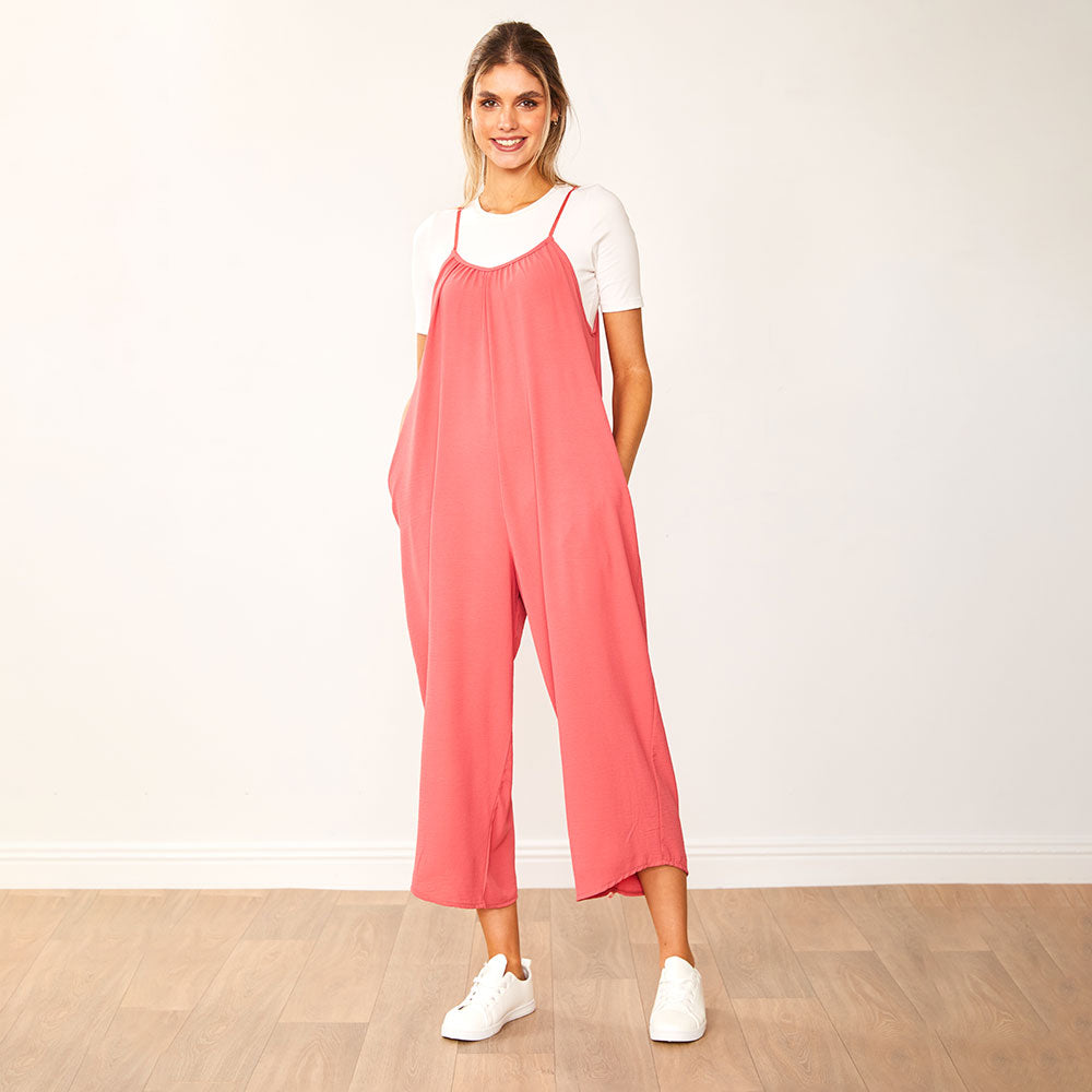 Lennie Jumpsuit (Rose)