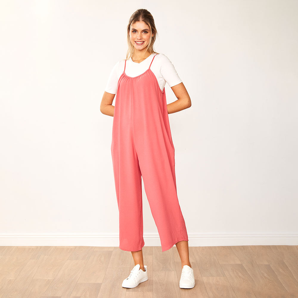 Lennie Jumpsuit (Rose)
