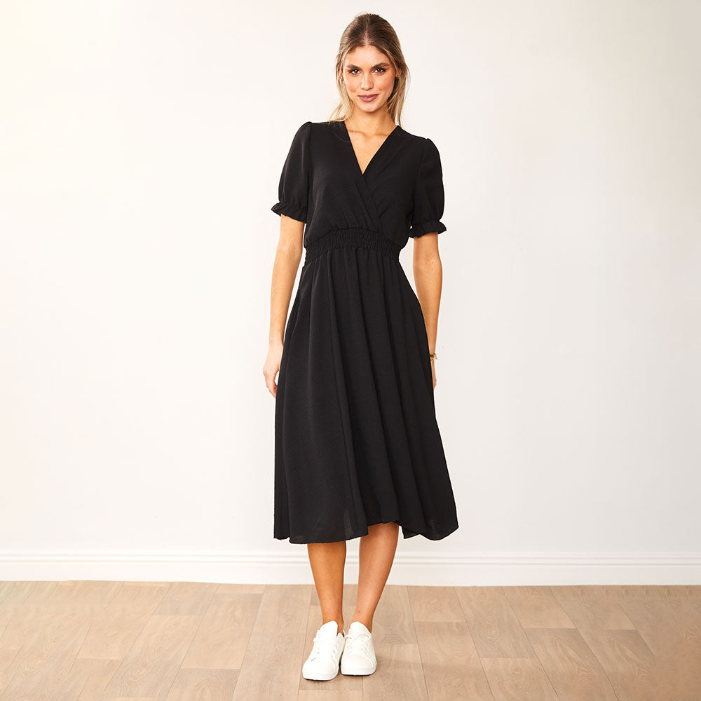 Belle Dress (Black) - The Casual Company