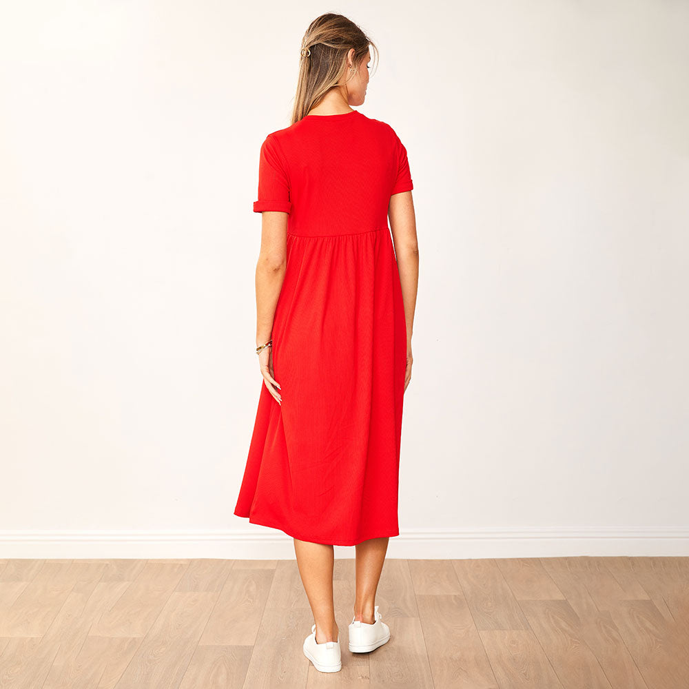 Ely Dress (Red)