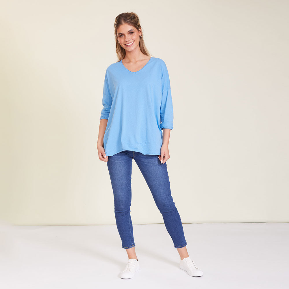 Emma Top (Blue)