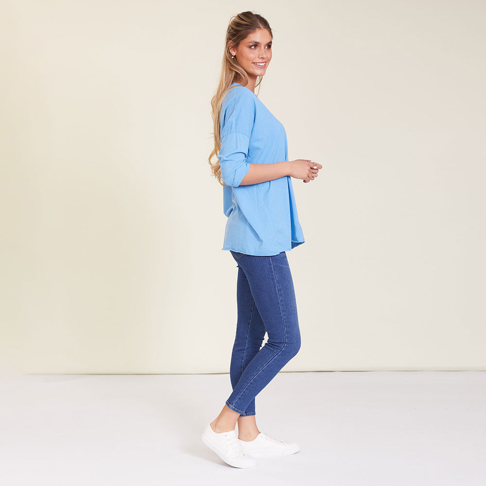 Emma Top (Blue)