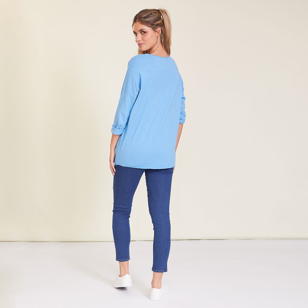 Emma Top (Blue)