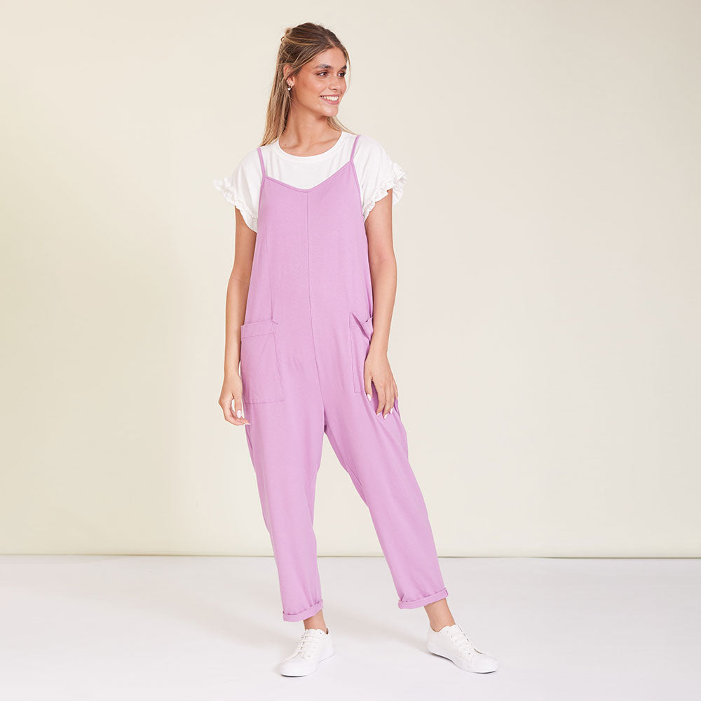 Sophie Jumpsuit (Lilac)