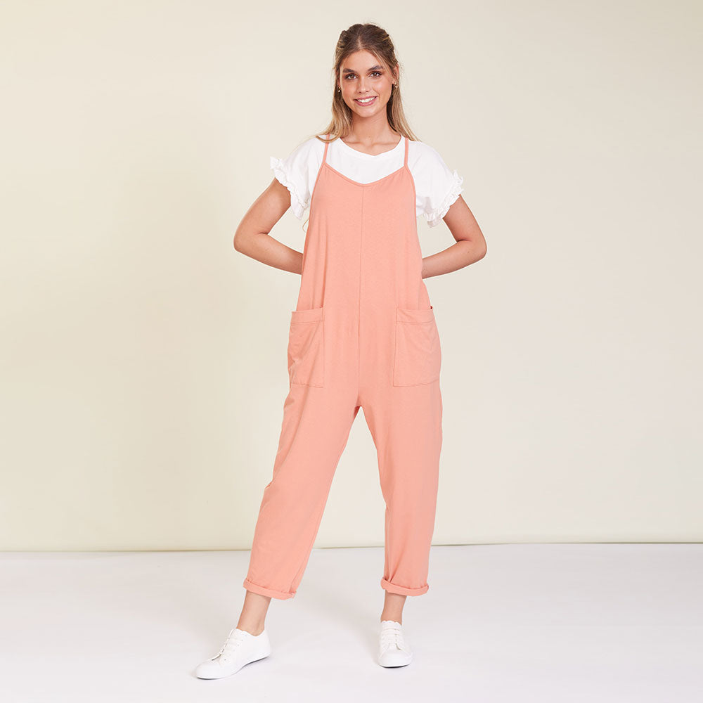 Sophie Jumpsuit (Peach)