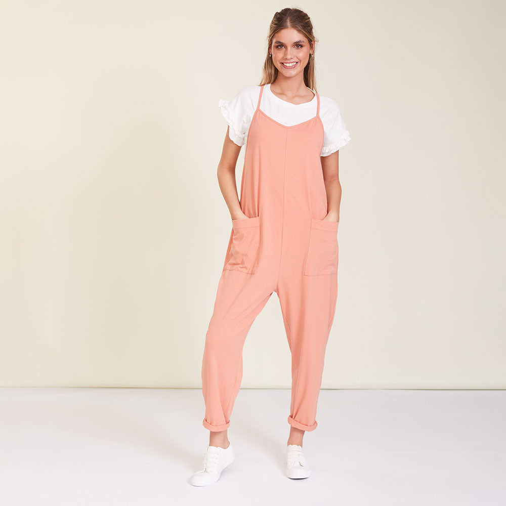 Sophie Jumpsuit (Peach)