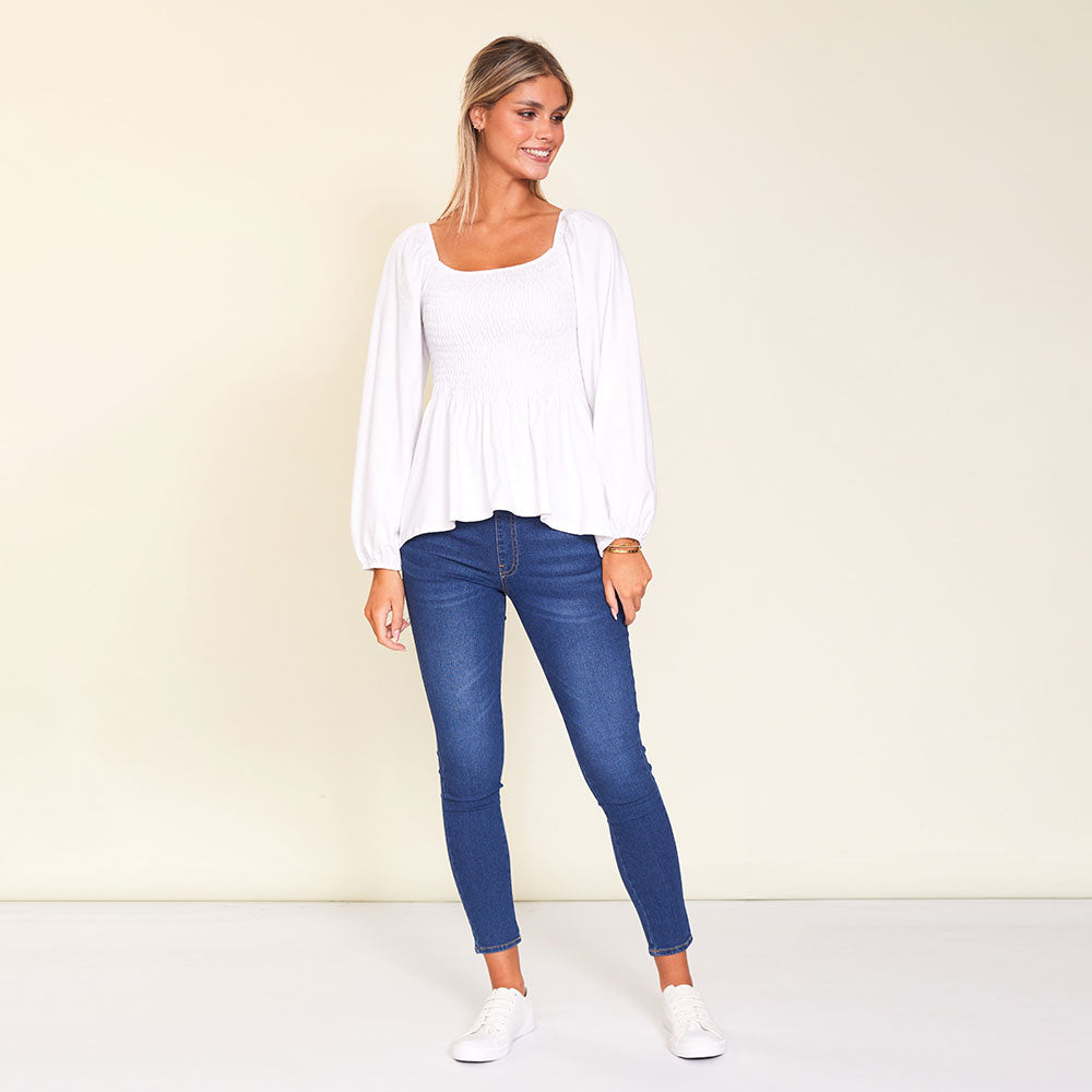 Yvette Top (White)