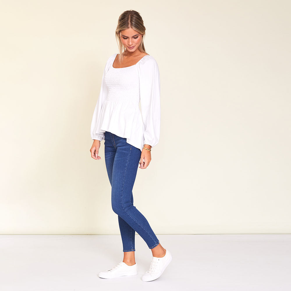 Yvette Top (White)