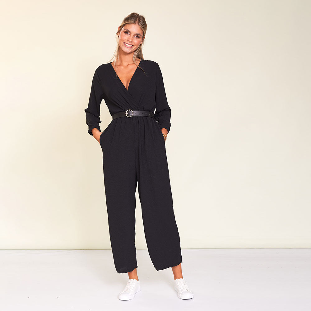 Pattie Jumpsuit (Black)