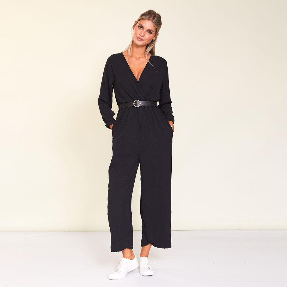 Pattie Jumpsuit (Black)