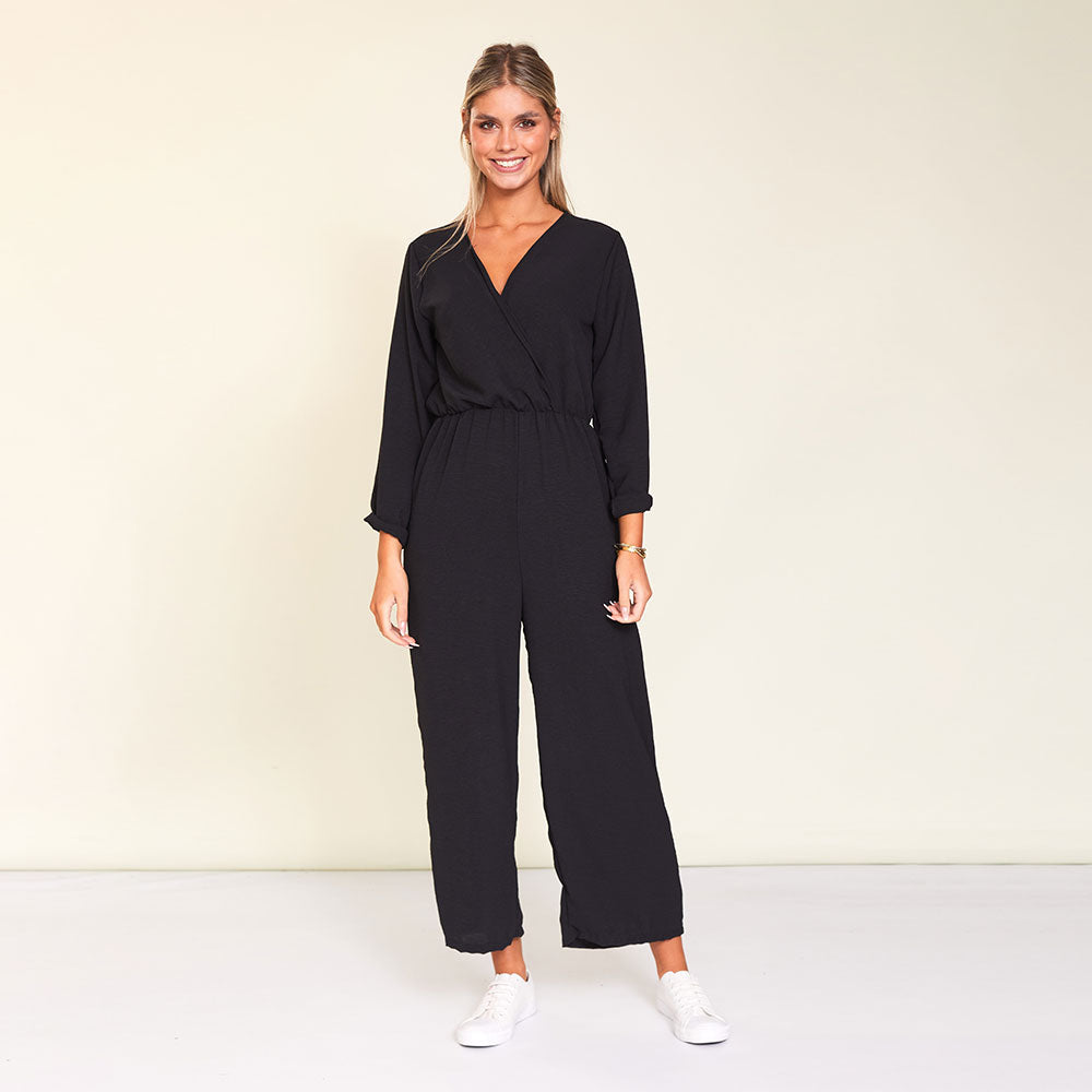 Pattie Jumpsuit (Black)