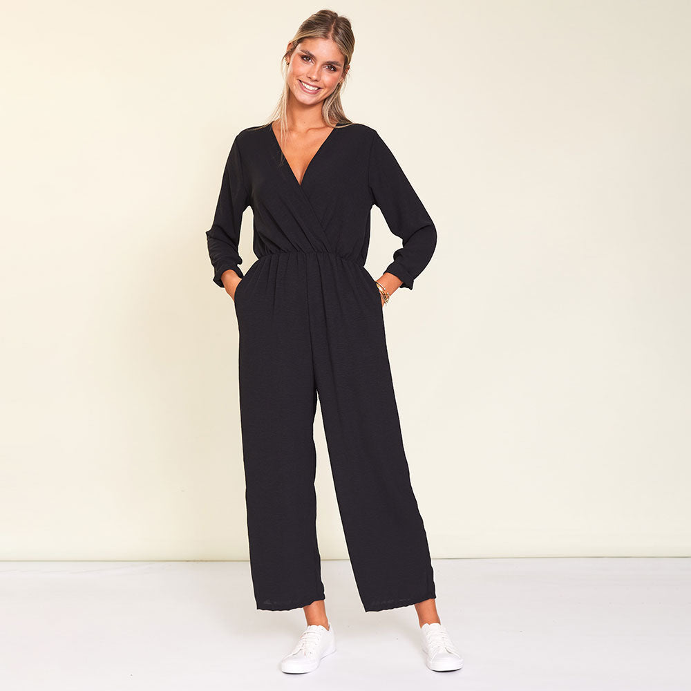 Pattie Jumpsuit (Black)