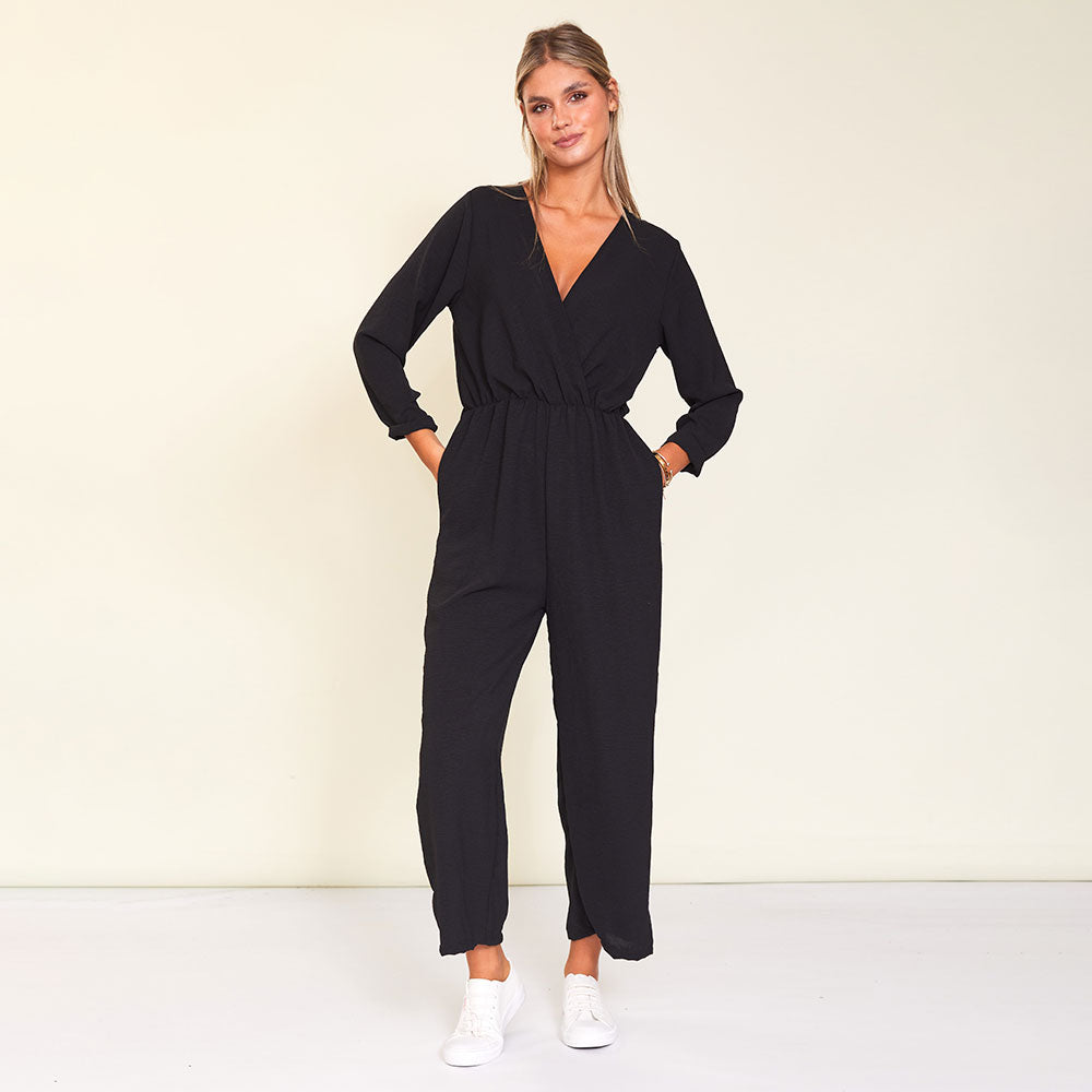 Pattie Jumpsuit (Black)