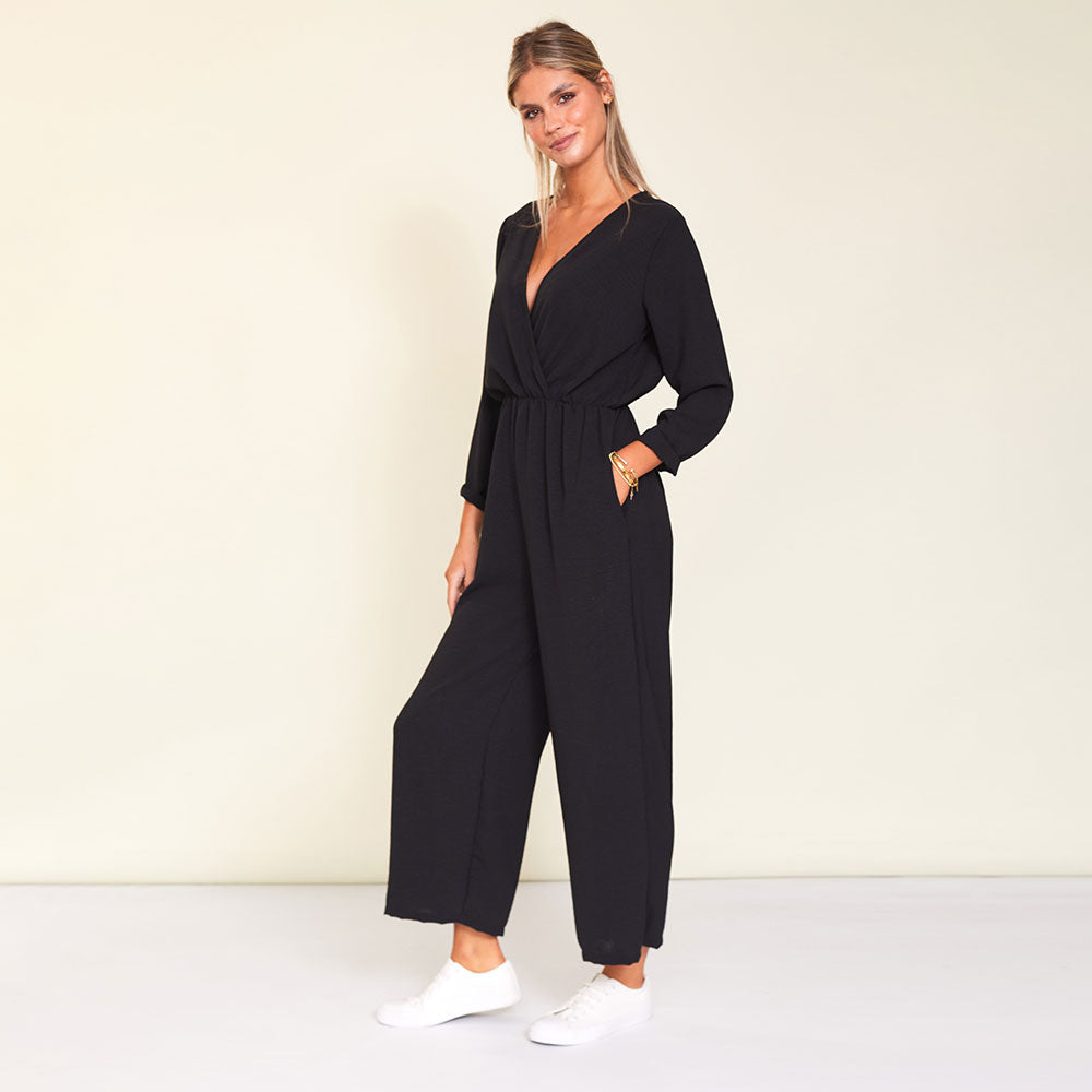 Pattie Jumpsuit (Black)